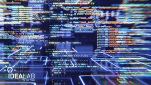 Coding concept showing parts of code strings